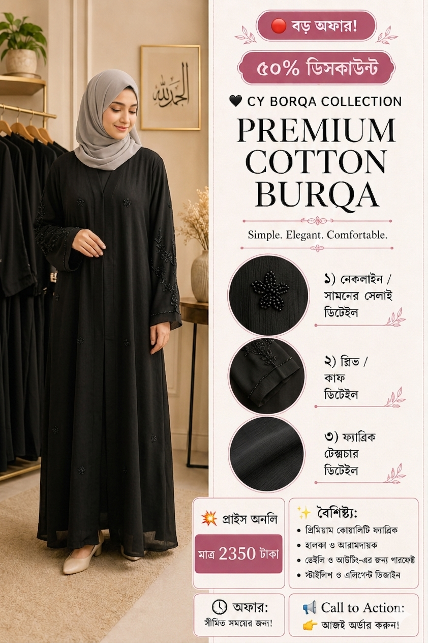 Hand Work Zoom borka